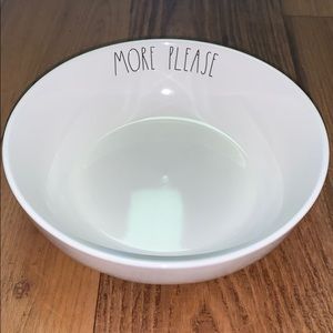 Rae Dunn More Please Pasta Bowl